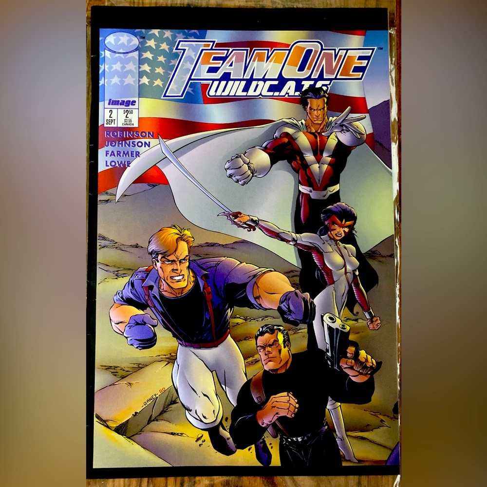 ⚡️1995 Vintage Team One Wildcats Comic Book